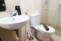 In-room Bathroom Best View And Cozy Living 2Br At Tamansari Papilio Apartment