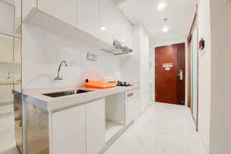 ห้องนอน 4 Homey And Restful Studio Room At Sky House Bsd Apartment