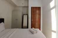 ห้องนอน 2Br Homey At Vida View Makassar Apartment
