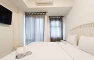 Phòng ngủ 2 Cozy And High Floor Studio Room At Vida View Makassar Apartment