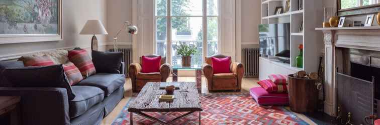 Lobby Altido Elegant 3-Bed Flat W/ Private Garden In Notting Hill