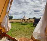 Common Space 3 Luxury 5m Bell Tent With log Burner Near Whitby