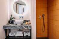 In-room Bathroom Brown Seaside Loutraki