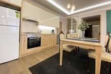 寝室 Missafir Sleek and Central Flat in Nisantasi