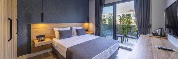 Bilik Tidur Comfy Suite Close to Beach in Bodrum