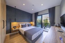 Bedroom Comfy Suite Close to Beach in Bodrum
