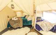 Bedroom 5 8-bed Lotus Belle Mahal Tent in The Wye Valley