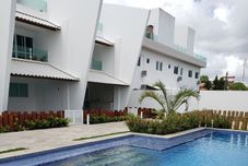 泳池 Flat 202 com Cobertura em Maria farinha