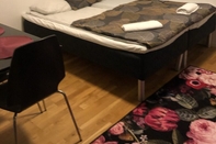 ห้องนอน Årsta Stockholm Apartment 342