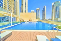 Swimming Pool Luxurious Waterfront Apartment in Dubai Creek