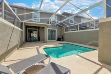 Swimming Pool Felicia's Stylish Champions Gate Townhome