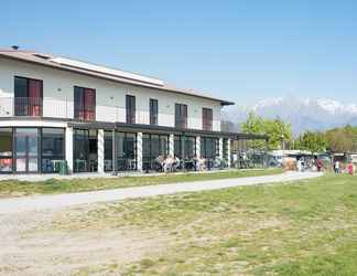 Exterior 2 Lake Como Beach Hostel