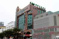 Exterior GreenTree Inn Yulin Jincheng Commercial Building Shell Hotel