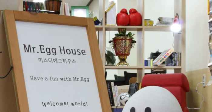 Sảnh chờ Egg House Sokcho Guesthouse