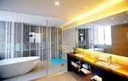 ห้องน้ำภายในห้อง 7 Beiliang Hotel - Dalian