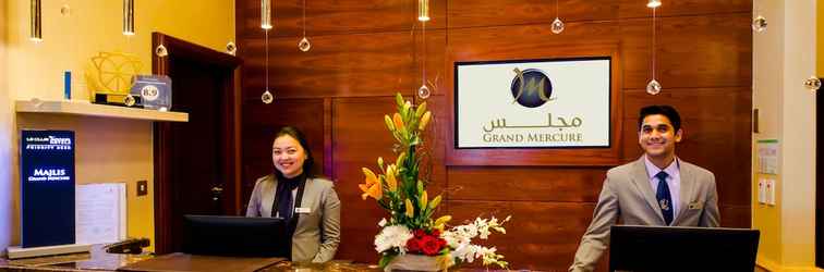 Lobby Majlis Grand Mercure Residence Abu Dhabi