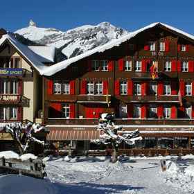Primary image 1 Swiss Lodge Hotel Bernerhof Wengen, Schattenhalb Hotels