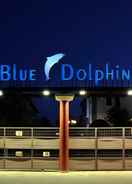 บริเวณประตูทางเข้า Blue Dolphin Hotel