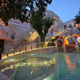 Primary image 1 Gamirasu Cave Hotel - Special Class, โรงแรม & ที่พัก Zeferan Cappadocia | Top Steakhouse Restaurant with View | Lux Restaurants near me | Best Breakfast Lunch Dinner | Seafood