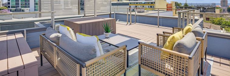 Others Rooftop w/ Views: Modern Little Italy Townhome