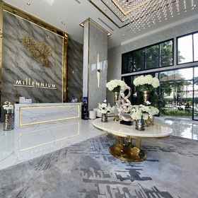 Reception 1 Arcadia Millennium Tower by PSR, Hotel MuNasir Pool Cafe