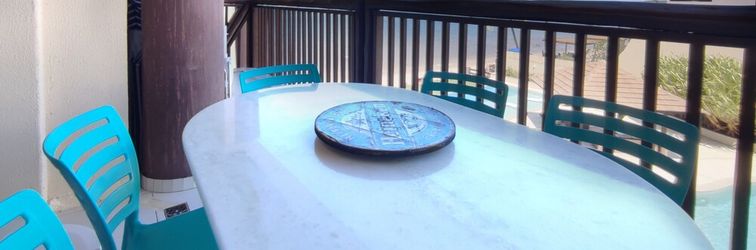 기타 Barra Bali Pé na areia com Vista Mar