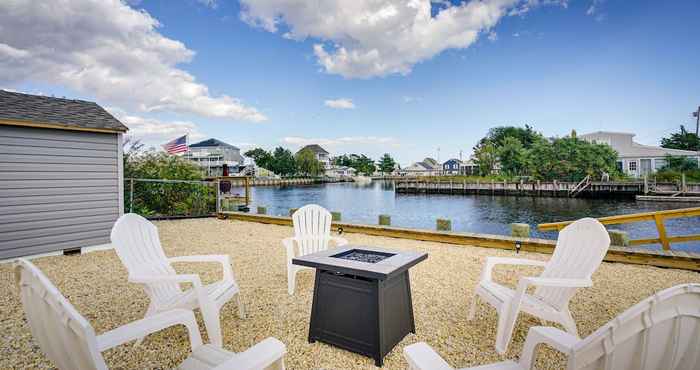 Others Waterfront Mystic Island Home w/ Boat Dock!