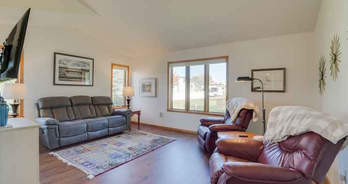 Lain-lain Pet-friendly Fargo Home: 5 Mi to Downtown