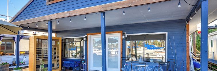 Lainnya Portland Floating Home Getaway w/ Sauna!
