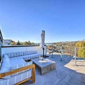 Interior1時尚的西雅圖住宅,附屋頂露台和景觀!,金郡公寓