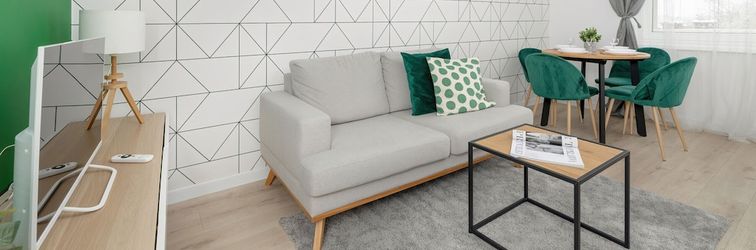 Others White and Green Apartment by Renters