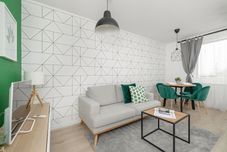 Others White and Green Apartment by Renters