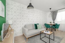 Others White and Green Apartment by Renters