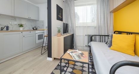 Khác 2 Yellow and Grey Studio by Renters