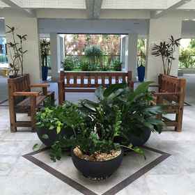 Lobby 2 Riviera: M4 Giardino 44A, frente Praia, 4Dorms, 3Banh, 2Gar, Varanda Gourmet com Churrasqueira, Itaguare Beach Hotels