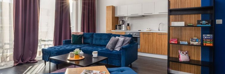 Others Mysterious Blue Apartment by Renters