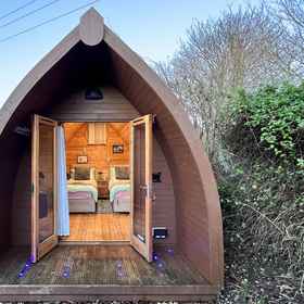 Primary image 1 サリズベリーの美しいツイン・グランピング・ポッド, シーグリー ホテル