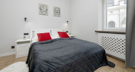 Others 2 Grey and Red Apartment by Renters