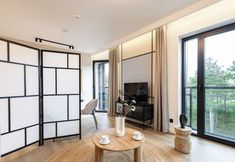 其他 7 Sunrise Nowoczesny Apartament Widok na las i Morze