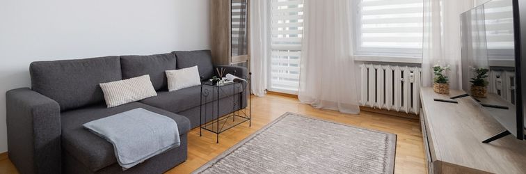 其他 Grey Apartment in Katowice by Renters