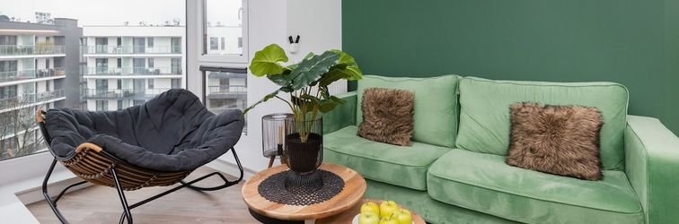 其他 Green Apartment in Gdansk by Renters