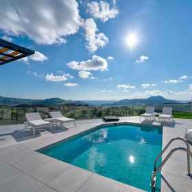 Room 1 포이니카스의 빌라 비디아노, Dimos Agios Vasileios 호텔