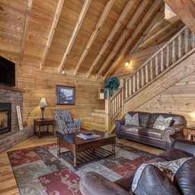 Primary image 1 Cozy Log Cabin w/ Hot Tub & Game Room!, Pigeon Forge Hotels