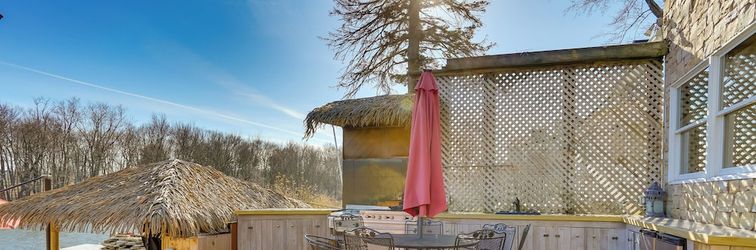 其他 Greenwood Lake Cottage w/ Shared Dock & Hot Tub!