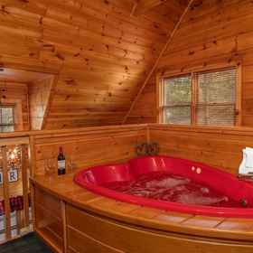 Primary image1The Nest - Cozy Cabin For Lovebirds! 1 Bedroom Cabin by RedAwning,Pigeon Forge別墅