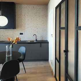 Private kitchen 1 テラッゾ シティ アパート, マノス ハジダキス シアター ホテル