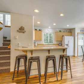 Interior1半英里到海灘:洛克威海灘之家附燒烤架,内哈莱姆湾州立公园飯店