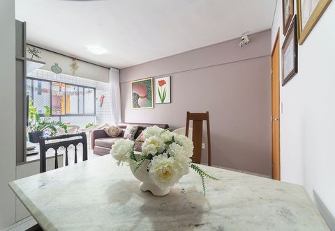 其他 Apt 2 quartos com varanda próximo Praça Casa Forte o bairro mais agradável do Recife ARN901