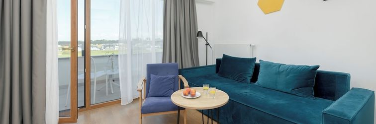 其他 Blue and Yellow Apartment by Renters