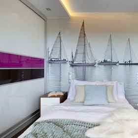 Room 1 エリート アパートメンツ シービュー タワー アメージング シー ビュー フリー パーキング バイ ザ シー, グダニスク大学 ホテル